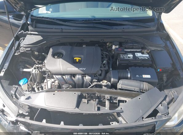 5NPD84LF1JH230281 2018 HYUNDAI ELANTRA Black უკანა ხედი