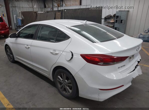5NPD84LF1JH242236 2018 HYUNDAI ELANTRA Белый Задняя левая четверть