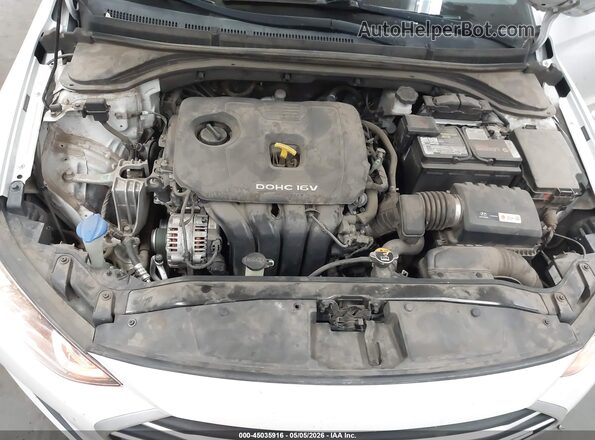 5NPD84LF1JH242236 2018 HYUNDAI ELANTRA Белый Вид сзади