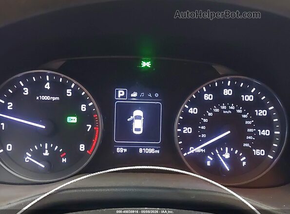 5NPD84LF1JH242236 2018 HYUNDAI ELANTRA Белый Вид задних сидений