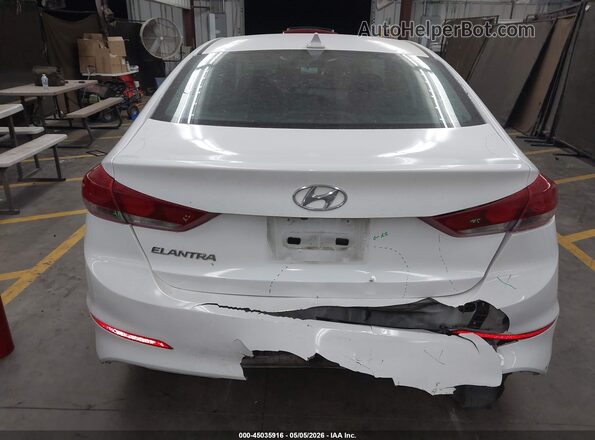 5NPD84LF1JH242236 2018 HYUNDAI ELANTRA Белый 