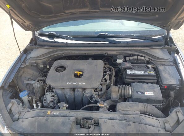 5NPD84LF1JH253740 2018 HYUNDAI ELANTRA Gray Հետևի տեսք