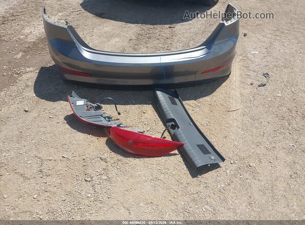 5NPD84LF1JH253740 2018 HYUNDAI ELANTRA Gray Սարքավորումների վահանակի տեսք
