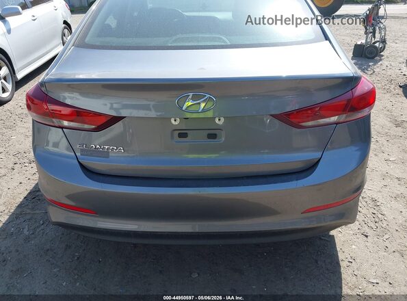 5NPD84LF1JH264365 2018 HYUNDAI ELANTRA Серый 