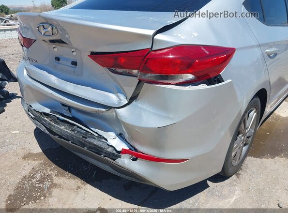 5NPD84LF1JH277195 2018 HYUNDAI ELANTRA Silver წინა ხედი