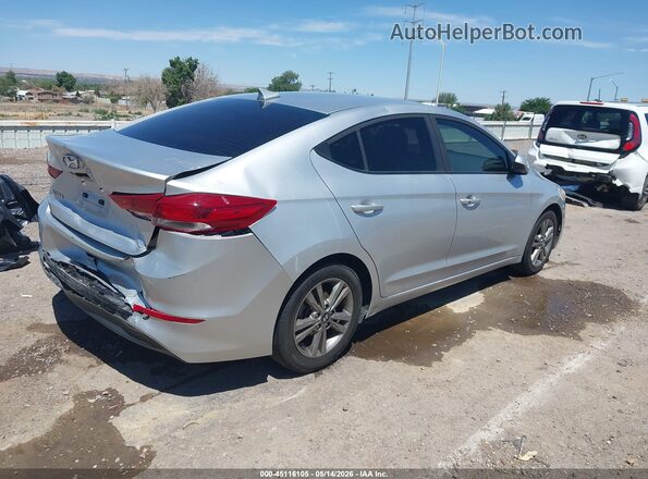 5NPD84LF1JH277195 2018 HYUNDAI ELANTRA Silver უკანა მარჯვენა