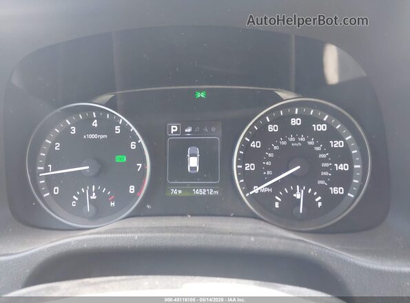 5NPD84LF1JH277195 2018 HYUNDAI ELANTRA Silver უკანა სავარძლების ხედი
