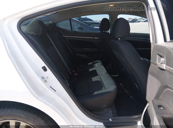 5NPD84LF1JH303200 2018 HYUNDAI ELANTRA White Widok naklejki z numerem VIN