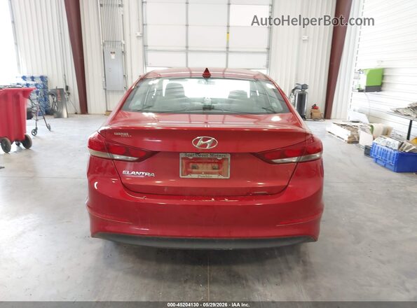 5NPD84LF1JH351912 2018 HYUNDAI ELANTRA Red 