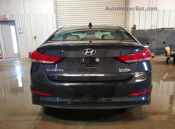5NPD84LF1JH377832 2018 HYUNDAI ELANTRA Black Rear view