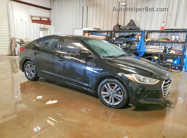 5NPD84LF1JH377832 2018 HYUNDAI ELANTRA Black Front right