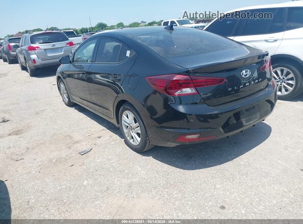 5NPD84LF1KH403668 2019 HYUNDAI ELANTRA Black Հետևի ձախ