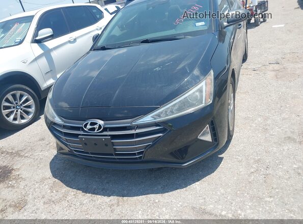 5NPD84LF1KH403668 2019 HYUNDAI ELANTRA Black Սարքավորումների վահանակի տեսք