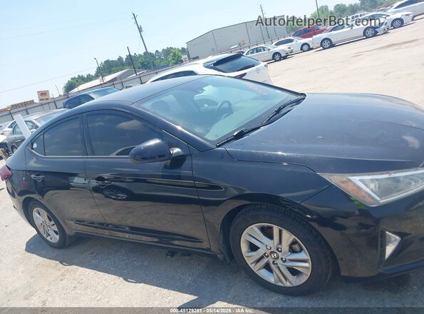 5NPD84LF1KH403668 2019 HYUNDAI ELANTRA Black Սալոնի հետևի տեսք
