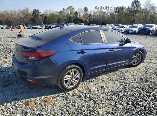 5NPD84LF1KH439800 2019 HYUNDAI ELANTRA Blue უკანა მარჯვენა