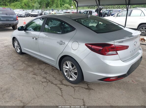 5NPD84LF1KH464020 2019 HYUNDAI ELANTRA Silver Задня ліва чверть