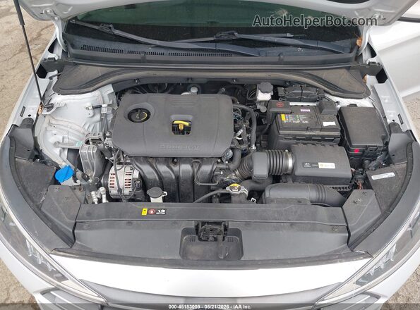 5NPD84LF1KH464020 2019 HYUNDAI ELANTRA Silver Вид ззаду