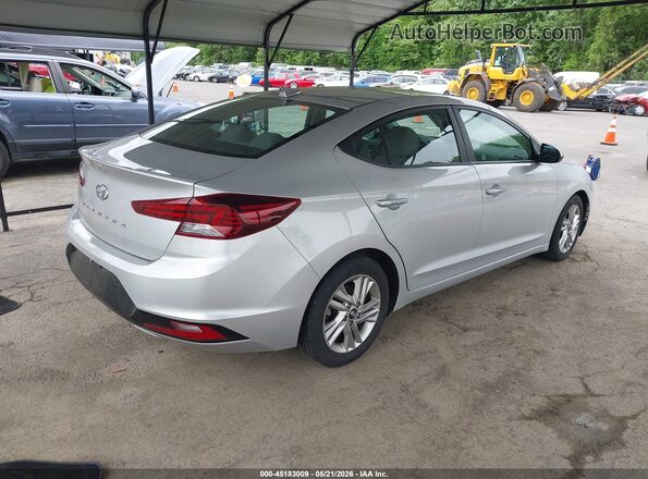 5NPD84LF1KH464020 2019 HYUNDAI ELANTRA Silver Задня права чверть