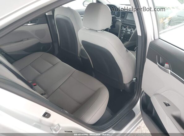 5NPD84LF1KH464020 2019 HYUNDAI ELANTRA Silver Вид наклейки з VIN-кодом