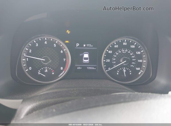 5NPD84LF1KH464020 2019 HYUNDAI ELANTRA Silver Вид задніх сидінь
