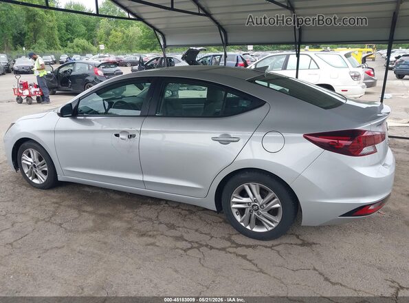 5NPD84LF1KH464020 2019 HYUNDAI ELANTRA Silver Панорамний вид салону 360°