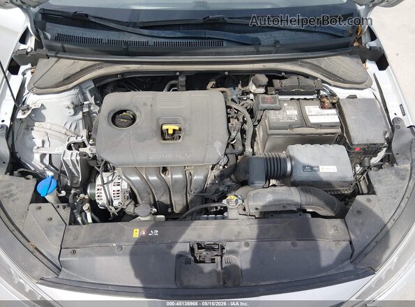 5NPD84LF1KH475728 2019 HYUNDAI ELANTRA Silver Widok z tyłu