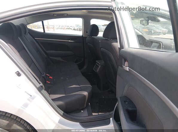 5NPD84LF1KH475728 2019 HYUNDAI ELANTRA Silver Widok naklejki z numerem VIN