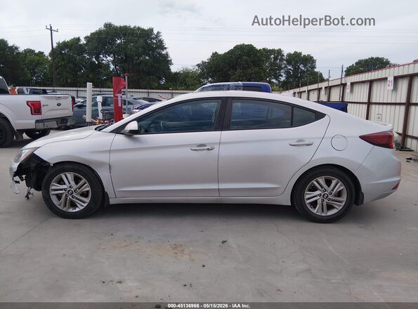 5NPD84LF1KH475728 2019 HYUNDAI ELANTRA Silver 