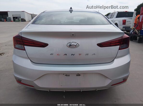 5NPD84LF1KH475728 2019 HYUNDAI ELANTRA Silver 