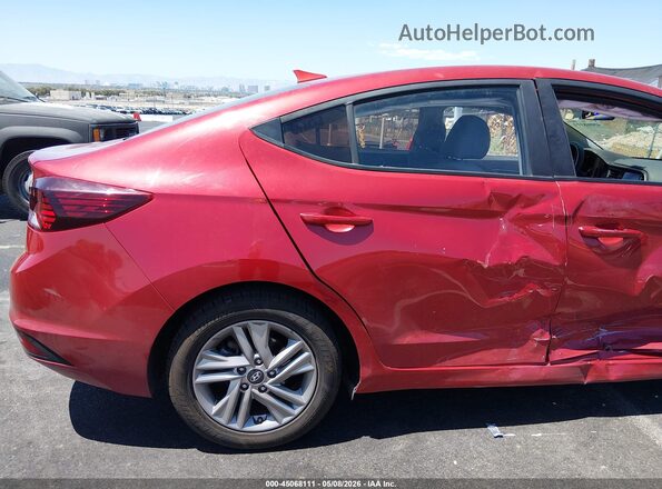 5NPD84LF1LH514755 2020 HYUNDAI ELANTRA Red Widok z przodu