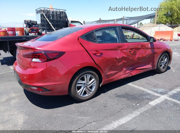 5NPD84LF1LH514755 2020 HYUNDAI ELANTRA Red Tył prawy