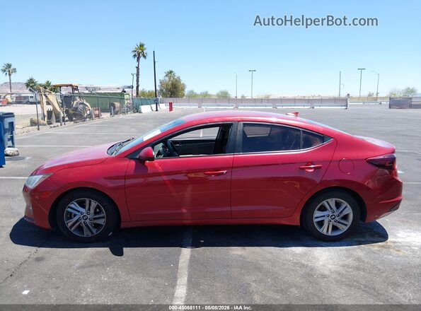 5NPD84LF1LH514755 2020 HYUNDAI ELANTRA Red Widok wnętrza 360 stopni