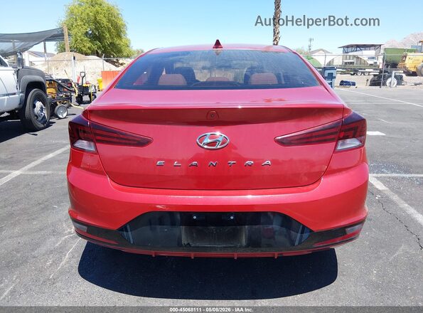 5NPD84LF1LH514755 2020 HYUNDAI ELANTRA Red 
