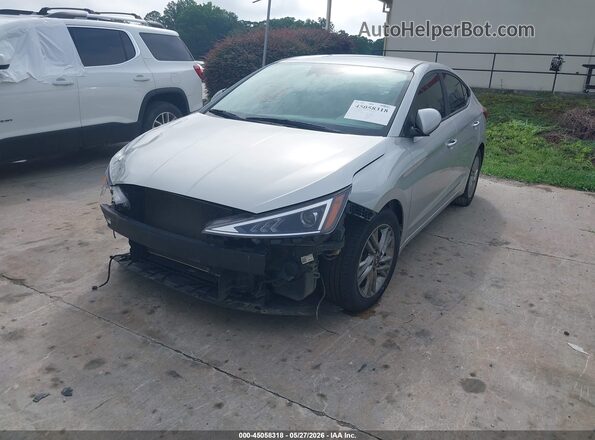 5NPD84LF1LH528476 2020 HYUNDAI ELANTRA Silver Front left