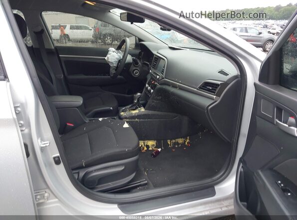5NPD84LF1LH528476 2020 HYUNDAI ELANTRA Silver Front interior view