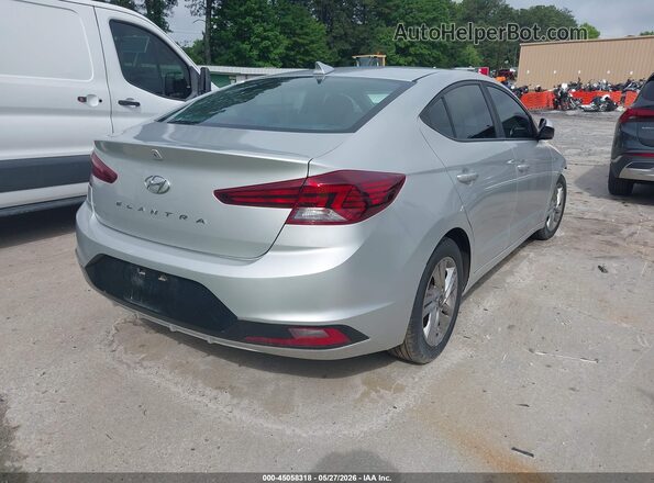 5NPD84LF1LH528476 2020 HYUNDAI ELANTRA Silver Rear right