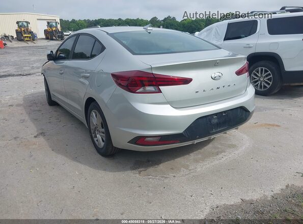 5NPD84LF1LH528476 2020 HYUNDAI ELANTRA Silver Rear left