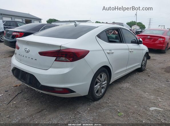 5NPD84LF1LH538103 2020 HYUNDAI ELANTRA White Tył prawy