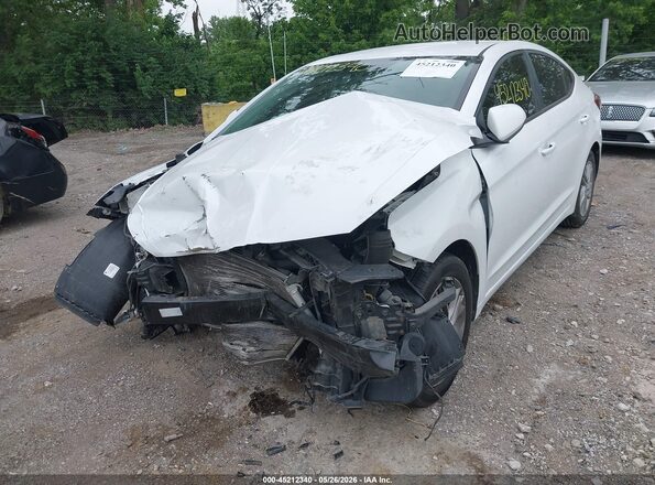 5NPD84LF1LH538103 2020 HYUNDAI ELANTRA White Widok z przodu