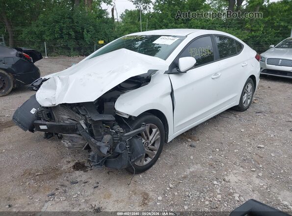 5NPD84LF1LH538103 2020 HYUNDAI ELANTRA White Przód lewy