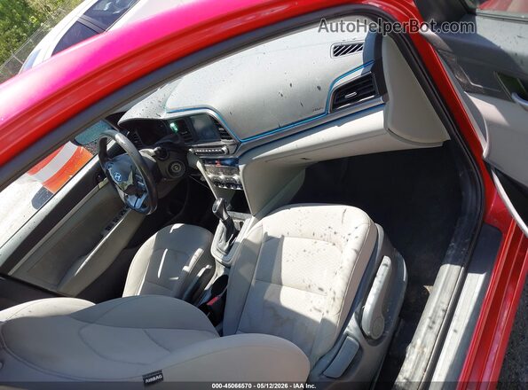 5NPD84LF1LH551742 2020 HYUNDAI ELANTRA Red Vista interior delantera