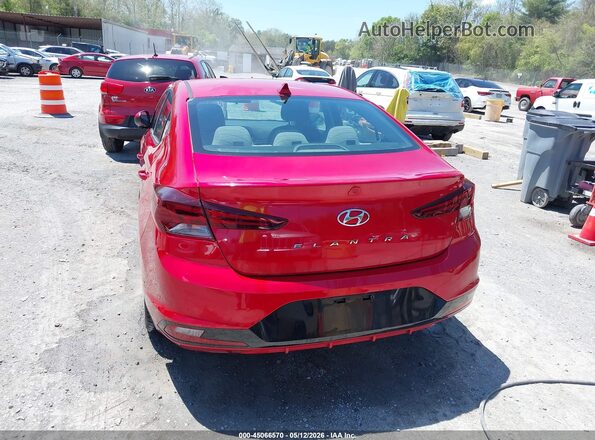 5NPD84LF1LH551742 2020 HYUNDAI ELANTRA Red 