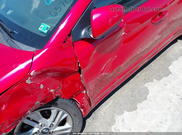 5NPD84LF1LH551742 2020 HYUNDAI ELANTRA Red 