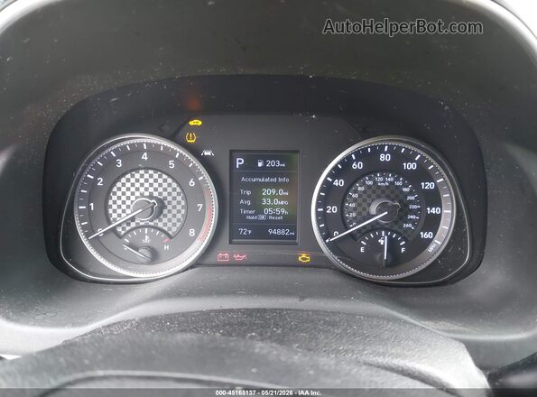 5NPD84LF1LH566788 2020 HYUNDAI ELANTRA Silver Հետևի նստատեղերի տեսք