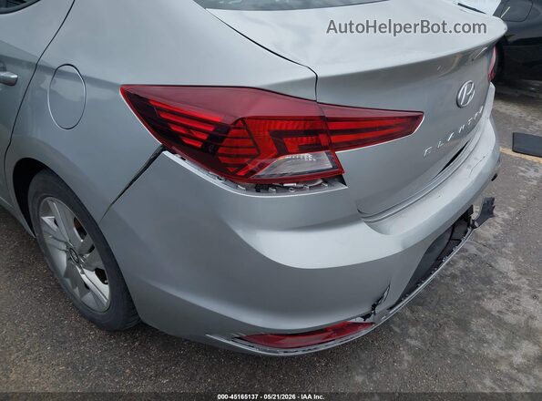 5NPD84LF1LH566788 2020 HYUNDAI ELANTRA Silver Դիմացի տեսք