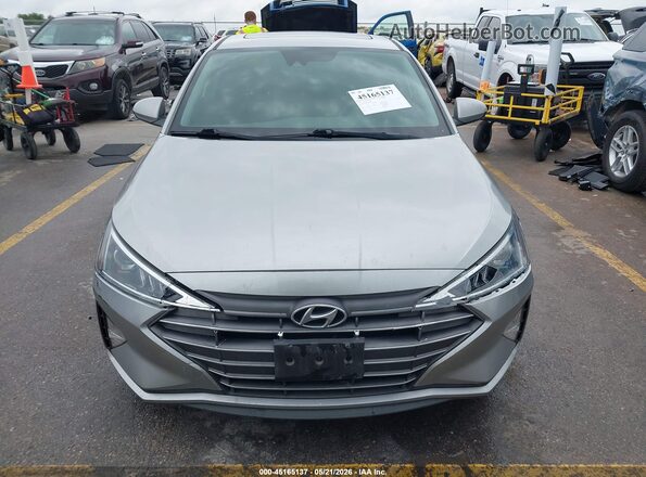 5NPD84LF1LH566788 2020 HYUNDAI ELANTRA Silver Սարքավորումների վահանակի տեսք