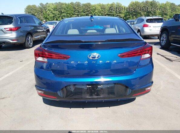 5NPD84LF1LH577547 2020 HYUNDAI ELANTRA Blue 