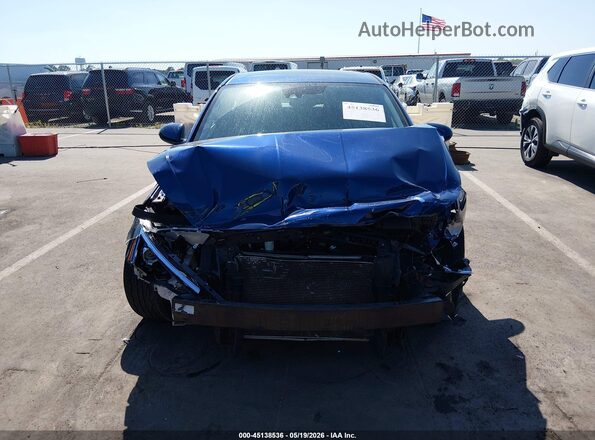 5NPD84LF1LH577547 2020 HYUNDAI ELANTRA Blue Rear interior view