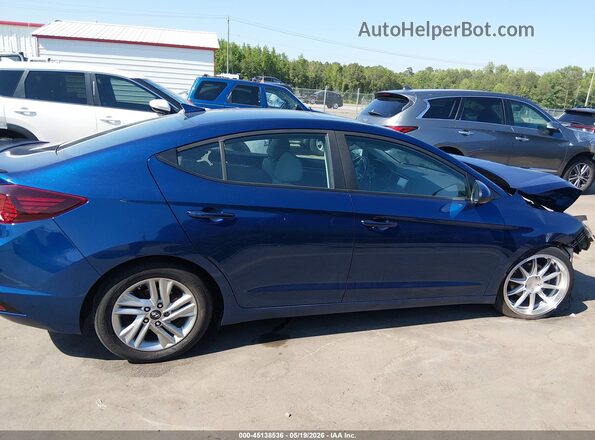 5NPD84LF1LH577547 2020 HYUNDAI ELANTRA Blue 360 interior view