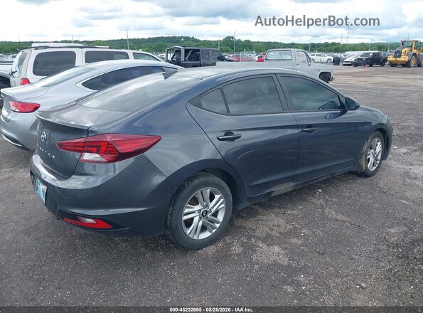 5NPD84LF1LH580500 2020 HYUNDAI ELANTRA Gray უკანა მარჯვენა